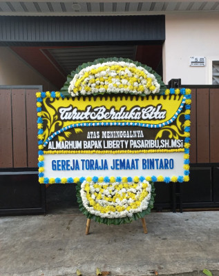 Papan Bunga Duka di Wijimulyo