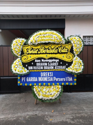 Papan Bunga Duka di Wijimulyo