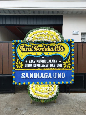 Papan Bunga Duka di Wijimulyo