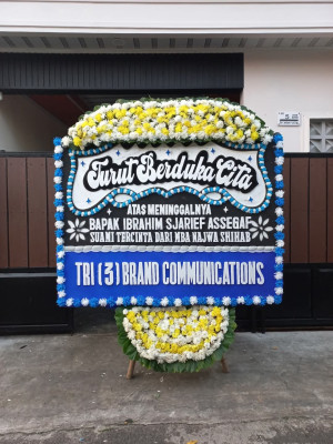 Papan Bunga Duka di Wijimulyo